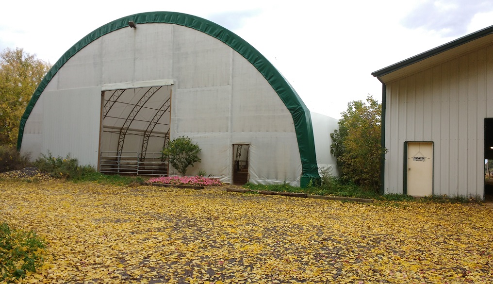 Indoor Arena in fall